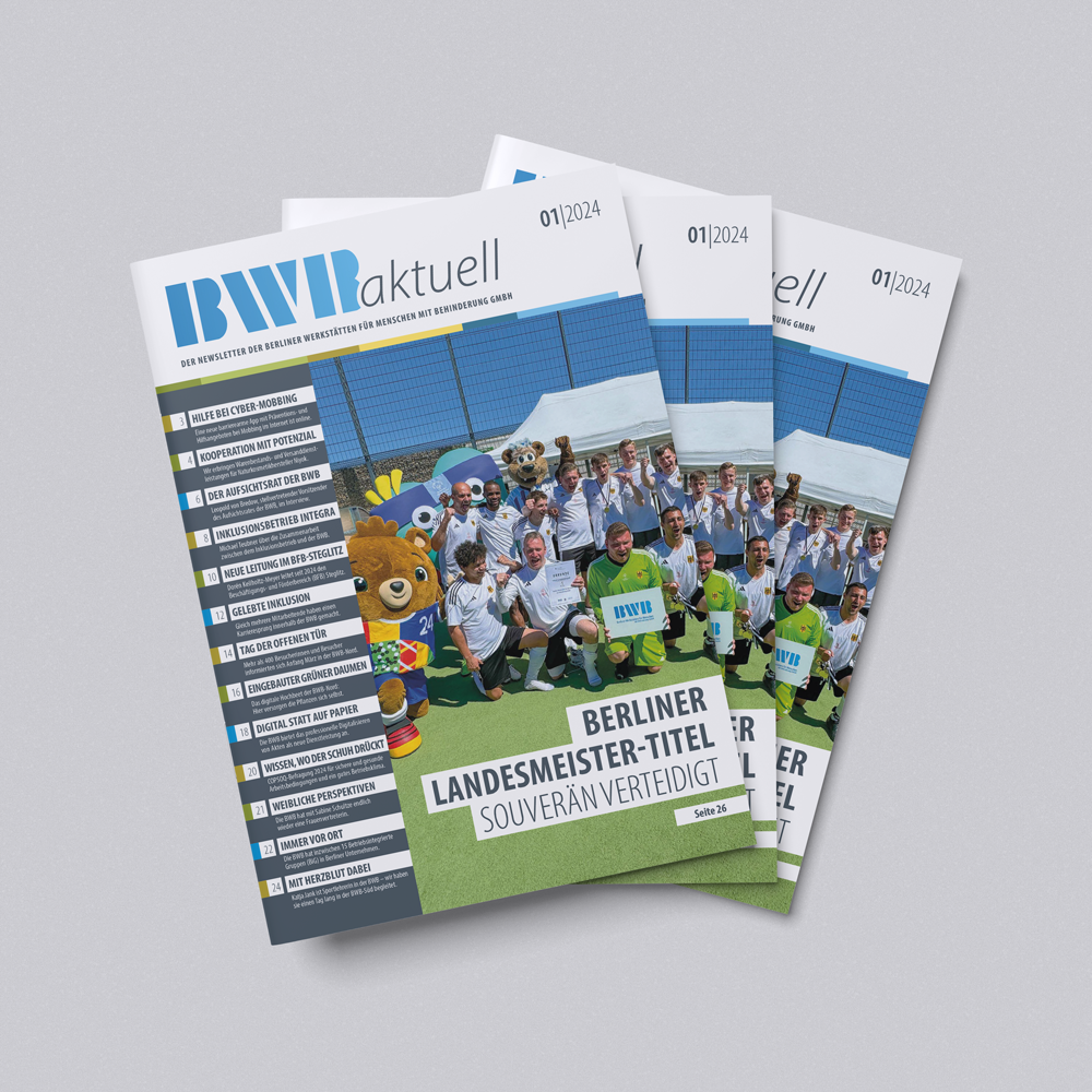 Eine Abbildung des Titels der Ausgabe